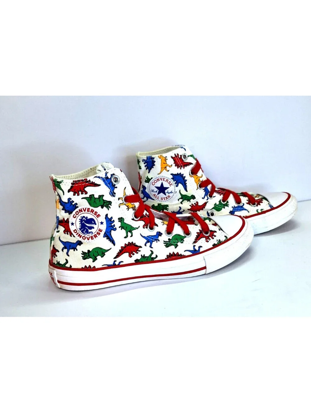 Converse Chuck Taylor All Star Dinoverse Dinosaur Hi-Top Sneaker Junior US Sz 5